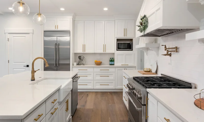Backsplash quartz
